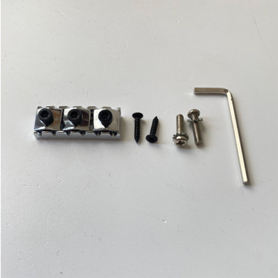 6 Strings Locking Nut BR2 Floyd Chrome