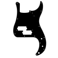 Battipenna nero basso 5 corde P Style