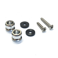 Bottoni per tracolla nickelati Set 2pcs