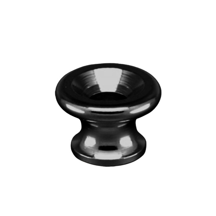 Bottoni Tracolla 12,5mm Black Set 2pcs