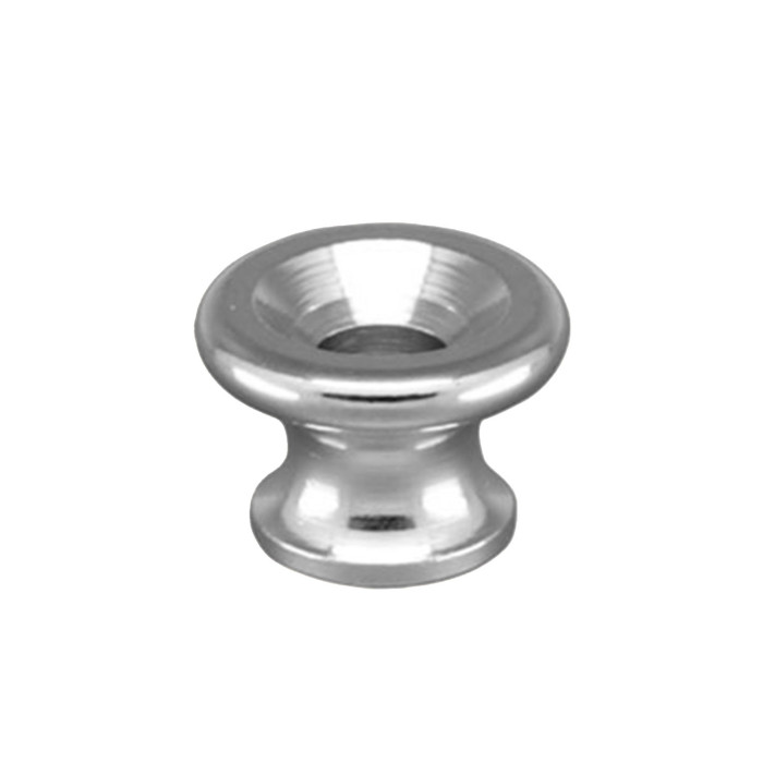 Bottoni Tracolla 12,5mm Chrome Set 2pcs