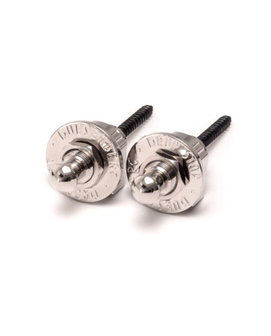 Drop Stop Strap Pin System Set Nickel