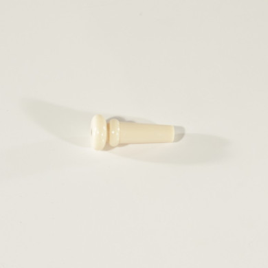 End pin bulk bianco con dot abalone