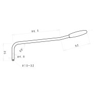 Leva Tremolo 4,8mm vite Lefty Gold