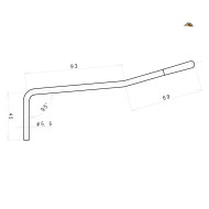 Leva Tremolo 5,5mm baionetta Lefty Gold