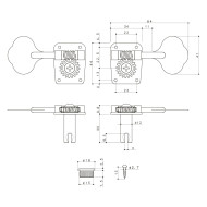 Meccanica Basso 1R Black