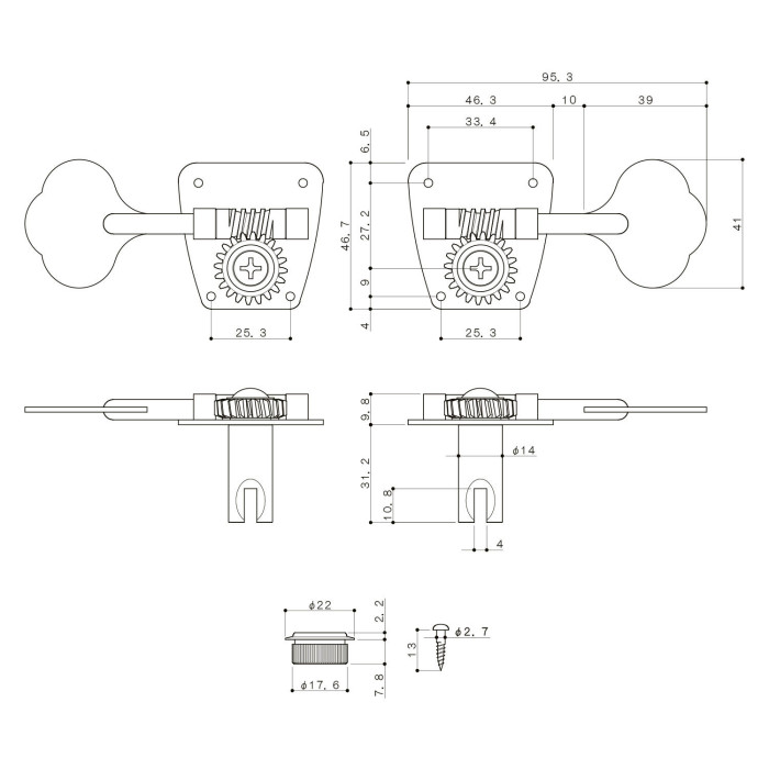 Meccaniche Basso 5L Gold