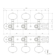 Meccaniche Classica Solid Brass
