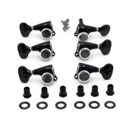 Meccaniche Locking 3L+3R Black