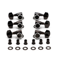 Meccaniche Locking 3L+3R Black Chrome