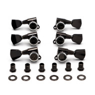 Meccaniche Locking 3L+3R Black Chrome