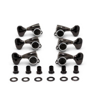 Meccaniche Locking 3L+3R Black Chrome