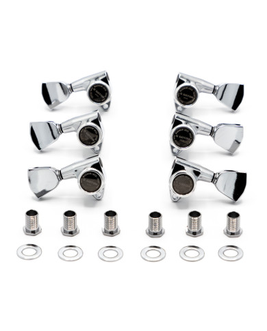 Meccaniche Locking 3L+3R Chrome