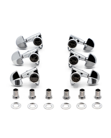 Meccaniche Locking 3L+3R Chrome