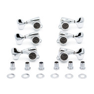 Meccaniche Locking 3L+3R Chrome