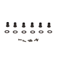 Meccaniche Locking 6L Black Chrome