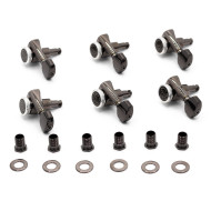 Meccaniche Locking 6L Black Chrome