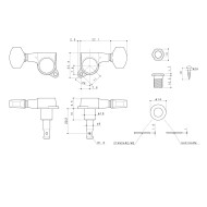 Meccaniche Standard 3L+3R Black