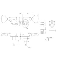 Meccaniche Standard 3L+3R Gold