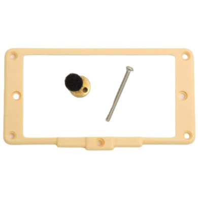 Mounting Ring Humbucker/P90 Bridge Cream