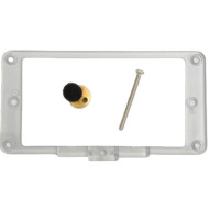 Mounting Ring Humbucker/P90 Bridge Silver