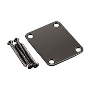 Neck Plate Black Chrome