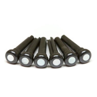 Piroli Presentation Black/Mother of Pearl Dot 4mm