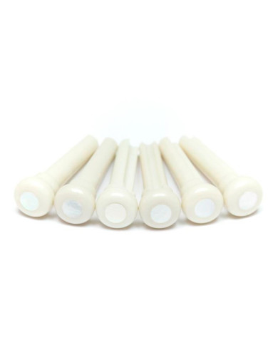 Piroli Presentation White/Mother of Pearl Dot 4mm