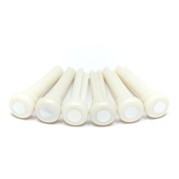 Piroli Presentation White/Mother of Pearl Dot 4mm