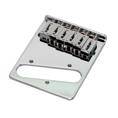 Ponte Fisso Tele Style 6 Corde Lefty Chrome