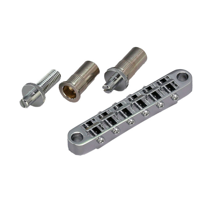 Ponte Fisso TOM Style 6 Corde Chrome