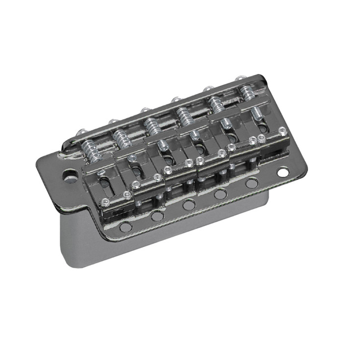 Ponte Tremolo 6 Corde Black Chrome