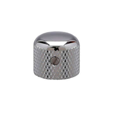 Potentiometer Knob 19mm Chrome