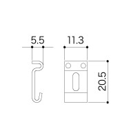 Selletta Steel GE101TS Gold Set 6pcs