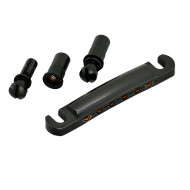 Stop Tailpiece 6 Corde Black