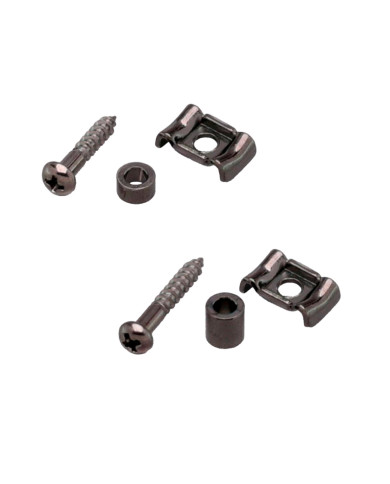 String Retainer Chitarra Black Chrome Set 2pcs