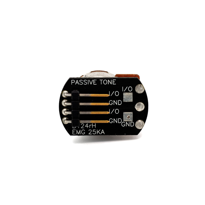 Pot 25K split short shaft tone