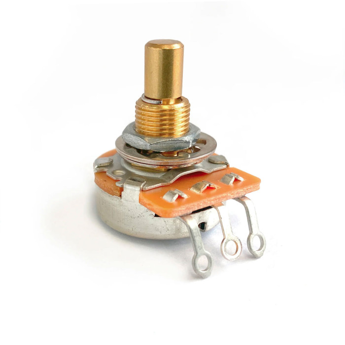 Potentiometer 500K audio solid shaft medium