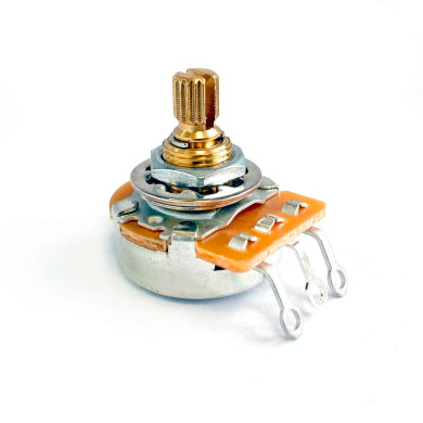 Potentiometer 500K audio split shaft short