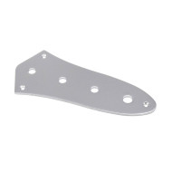 Steel control plate J Style 4 hole mount chrome